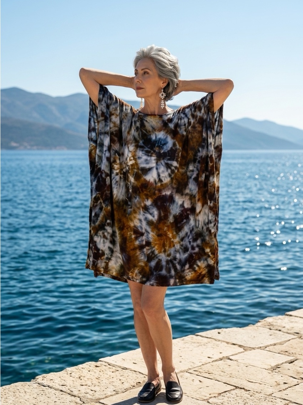 COPY - Tienda Ho tie dye moss eggplant